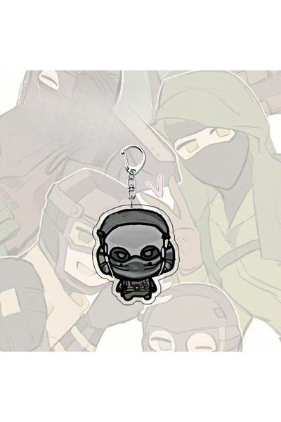 Choice c7 Warrior Calling Ghost Soap Keegan Game Acrylic Keychain Duty Periph...