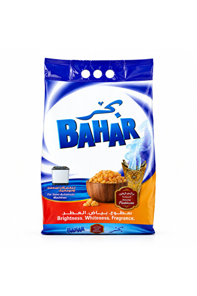 Bahar مسحوق غسيل شبه أوتوماتيكي برائحة اللبان 4.05 كجم