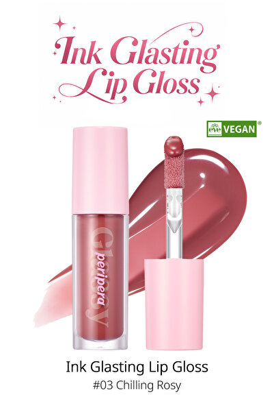PERIPERA Dudaklara Dolgun ve Işıltılı Görünüm Sunan Gloss PERIPERA Ink Glasti...