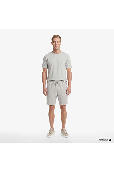 Nautica Erkek Gri Regular Fit Şort