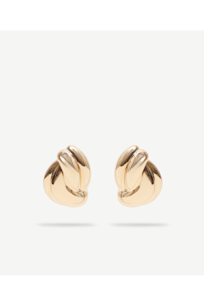 Yargıcı Knot Detailed Earrings