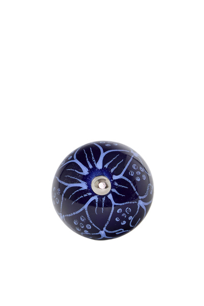 Yargıcı Flower Patterned Ceramic Drawer Handle (4X4 cm)