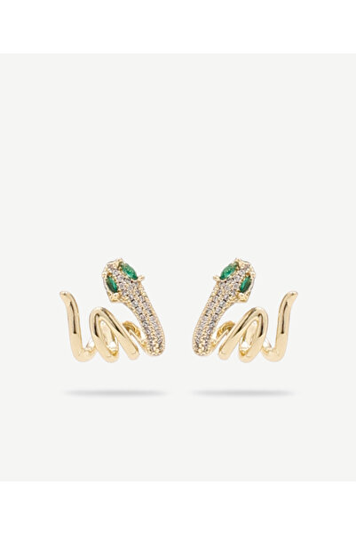 Yargıcı Snake Figure Earring