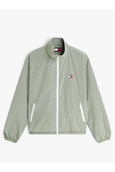 Tommy Hilfiger Tjm Ripstop Essential Jacket Men's Green Coat - Dm0Dm23229