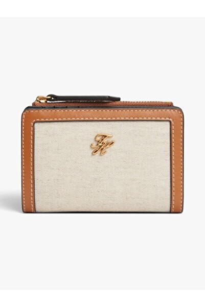 Tommy Hilfiger Kadın TH SCRIPT BIFOLD CANVAS AW0AW18706-THGB8