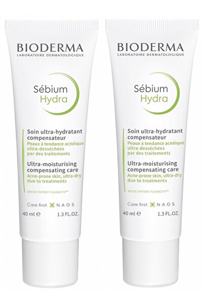 Bioderma كريم سيبيوم هيدرا - 40 مل، قطعتان