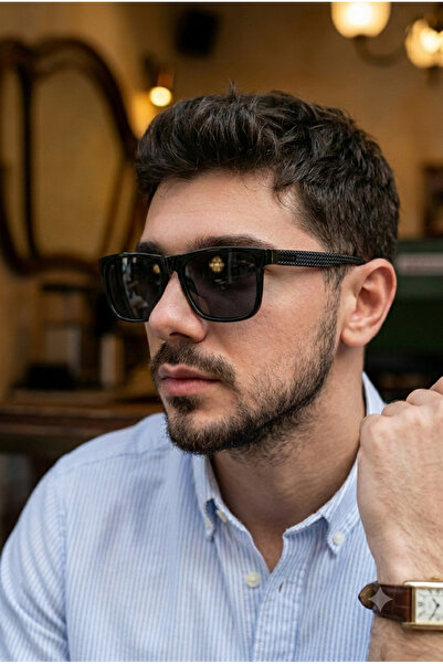 Chunky Frame Angeles High Quality Bone Black Unisex Ultra Light Sunglasses wi...
