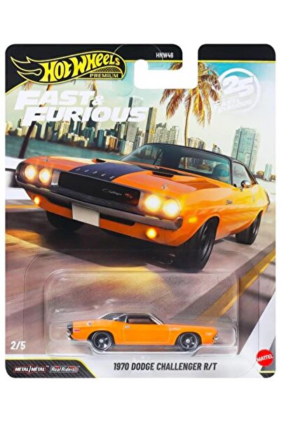 HOT WHEELS Premium Fast and Furious 1970 Dodge Challenger RT JHW64
