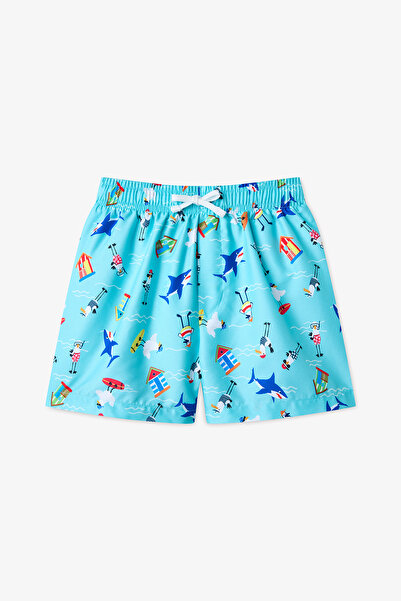 Penti Jungen-Shorts mit Möwenmuster