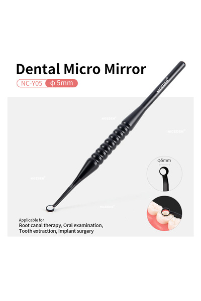 Choice3 مرآة فم طبية دقيقة RX-Y05-5mm مقاس 2 مم/3 مم/5 مم، عاكسة مضادة للضباب...