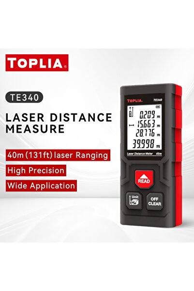 Choice 40m TOPLIA Laser Rangefinder 40M Digital Tape Measure High Precision L...