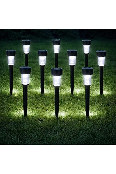 mr shopping MR 10'lu Güneş Enerjili Led Bahçe Aydınlatması Solar Aydınlatma I...