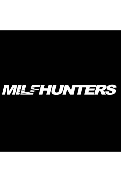 Choice4 98.5cmX8.8cm WHITE MILFHUNTERS Car Decoration Stickers Waterproof Non...
