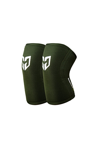 Choice L ABL DLS Knee Green 1 Pair Sports Kneepads Compression Squat Weightli...
