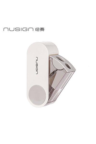Choice Deli WHITE Manual Mini Pencil Sharpener Dual-Hole Sharpener for Thick ...