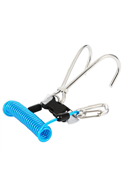 Choice Blue KEEP DIVING Reef Hook Stainless Steel Reef Hook Diving Safety Acc...