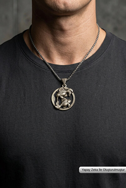 Begondio Handcrafted Stainless Steel Chain Men's Necklace