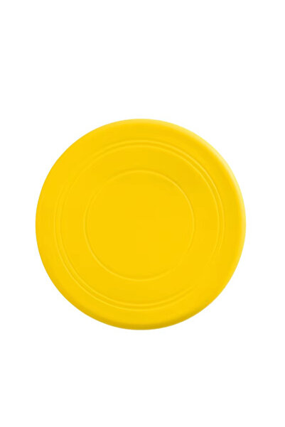 Choice YELLOW Durable Chewable Pet Training Frisbee Toy Tear Resistant Soft F...