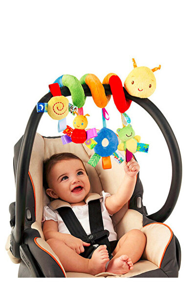 Choice دمية كاتربيلر ملونة للأطفال من 0-6 أشهر، لعبة معلقة مريحة للرضع والأطف...