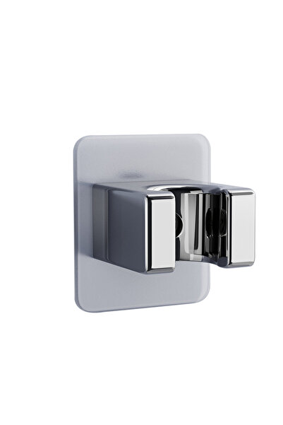 Choice Silver Punch-Free Shower Head Holder Waterproof Adjustable Polished Ha...