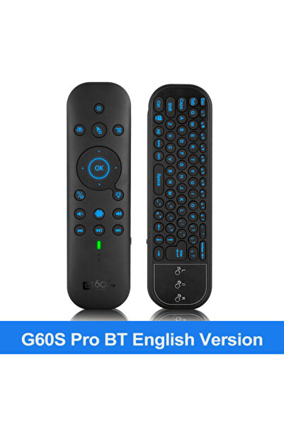 Choice English with battery New G60S Pro BT Wireless Voice Remote Control 2.4...