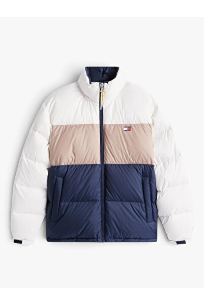 Tommy Hilfiger TJM ALASKA DOWN CLBK PUFFER Erkek Beyaz Mont - DM0DM22117