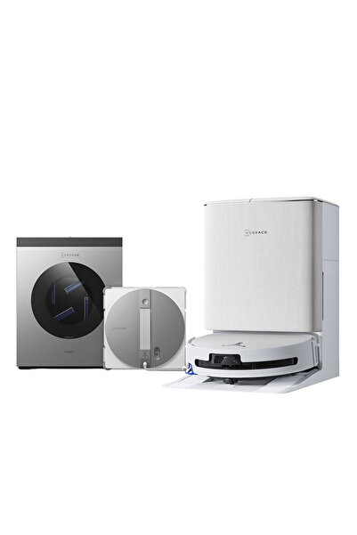 Ecovacs T90 Omni Robot Süpürge ve W3 Omni Cam Silme Robotu 2li Temizlik Seti