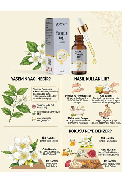 Dovit Dovit Jasmine Oil 20 ml