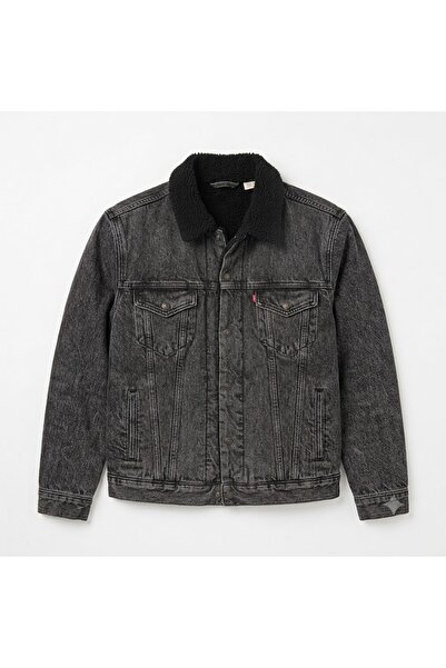 Levi's Cotton Relaxed Fit Furry Denim Jacket Men's Denim Jacket