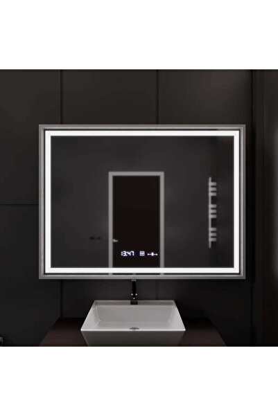 OEM Oglindă dreptunghiulară LED 120x80 Verite Imperial Silver - Anti-aburire,...