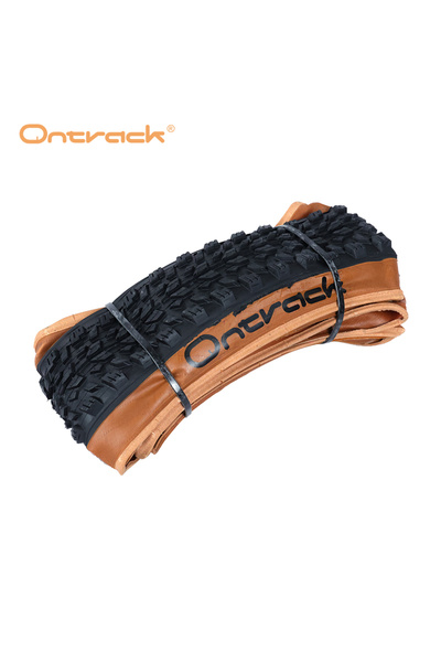 Choice 26 2.10 BROWN ONTRACK FOLDED TIRE MTB 26/27.5/29X2.10 CUTLASS 30TPI BR...