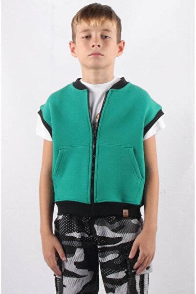 ALEXANDERGARDI Kangaroo Pocketed Boy Vest c23 810c