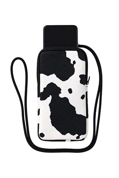 Wallery Bags Desenli Askılı Telefon Çantası – Cüzdan & Boyun Çantası