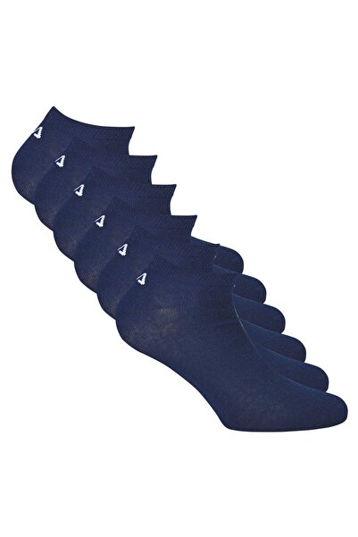 FILA Unisex Sneaker Socken, 6er Pack - Invisible, kurze Socken, Logo (2x 3 Paar)