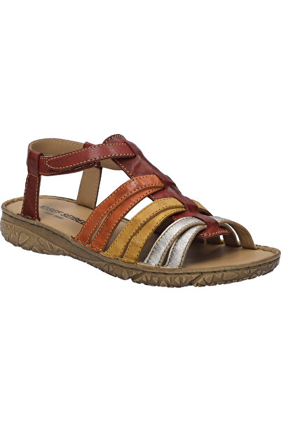 Josef Seibel Iedera 02 | Sandale für Damen | Rot Ivy 02, rot-multi