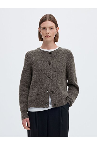Selected Femme Strickjacke Wollmix