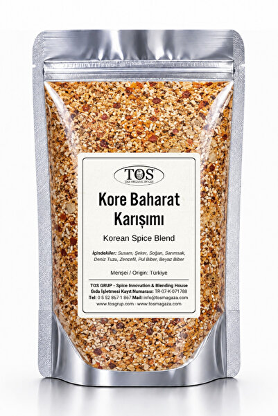 TOS The Organic Spices Kore Baharat Karışımı 100 gr Korean Spice Blend - Prem...