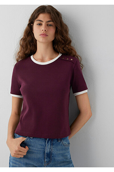 Mavi Burgundy T-Shirt Regular Fit / Normal Cut 1614124-87830