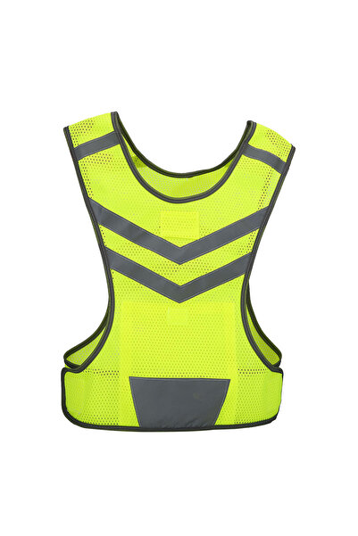 Choice YELLOW High Visibility Adjustable Reflective Safety Vest for Outdoor S...