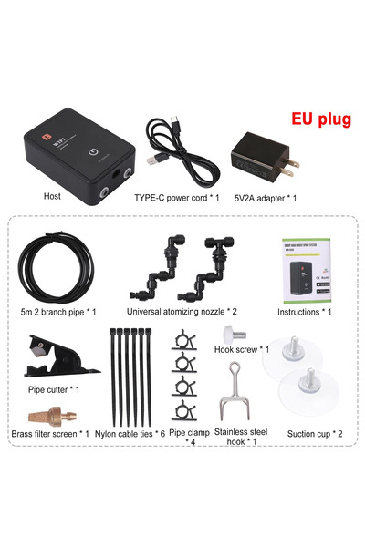 Choice EU Plug Intelligent Reptile Fogger Terrariums Humidifier Electronic Ti...