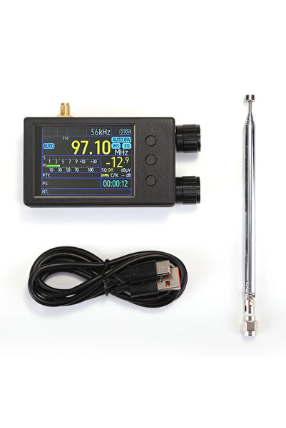 Choice TEF6686 Mini Black Portable TEF6686 Full Band FM/LW/MW/SW Radio Receiv...