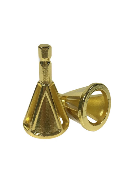 Choice1 Gold hexagon 04 High-Speed Steel Deburring And Chamfering Tools Stain...