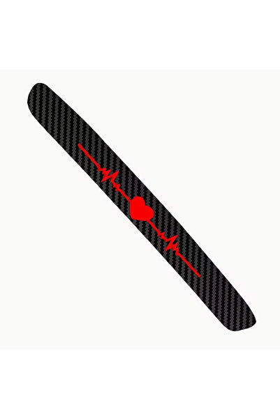Choice 1Pc High Mount Third Brake Light Sticker – Heartbeat ECG Design, 3D Ca...