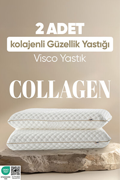 Pillow Market Beauty Visco Pillow – Anti-Wrinkle, Anti-Aging, Orthopedic Slee...