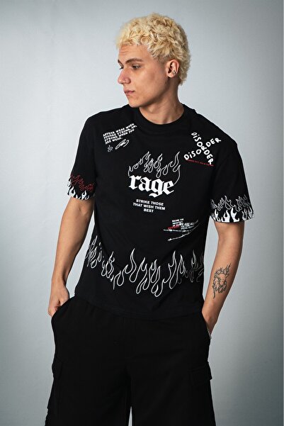 No Future Dont Trust Regular Fit Men's T-Shirt Nf0612Sy