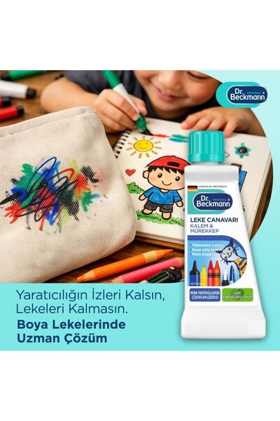 Dr. Beckman Leke Canavarı Tükenmez Kalem ve Mürekkep Leke Çıkarıcı 50 ml
