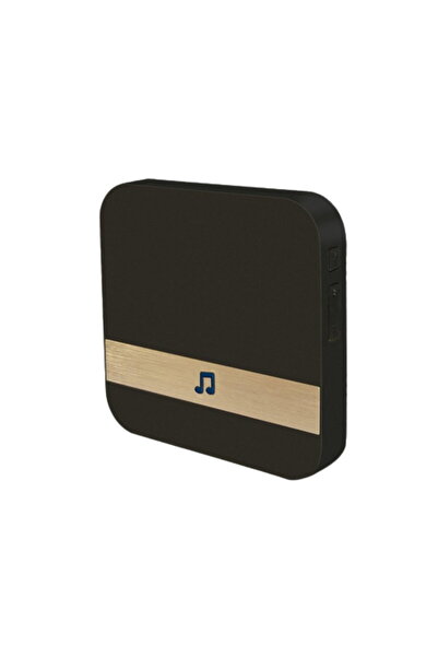 StartONTeam Sonerie de interior, receptor video WiFi, 52 de melodii, negru