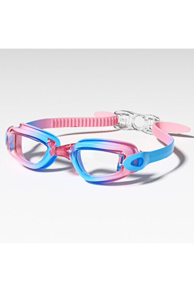 Choice Blue-Pink-Trans. 3-14 Years Kids' Swim Goggles: HD, Waterproof, Anti-F...