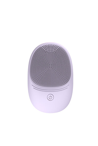 Choice light purple Soft Silicone Electric Facial Cleanser, Cleansing Brush, ...