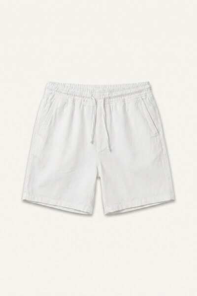 DeFacto 100% Cotton Relax Fit Elastic Lace-Up Waist Bermuda Shorts G8136Ax26Sm
